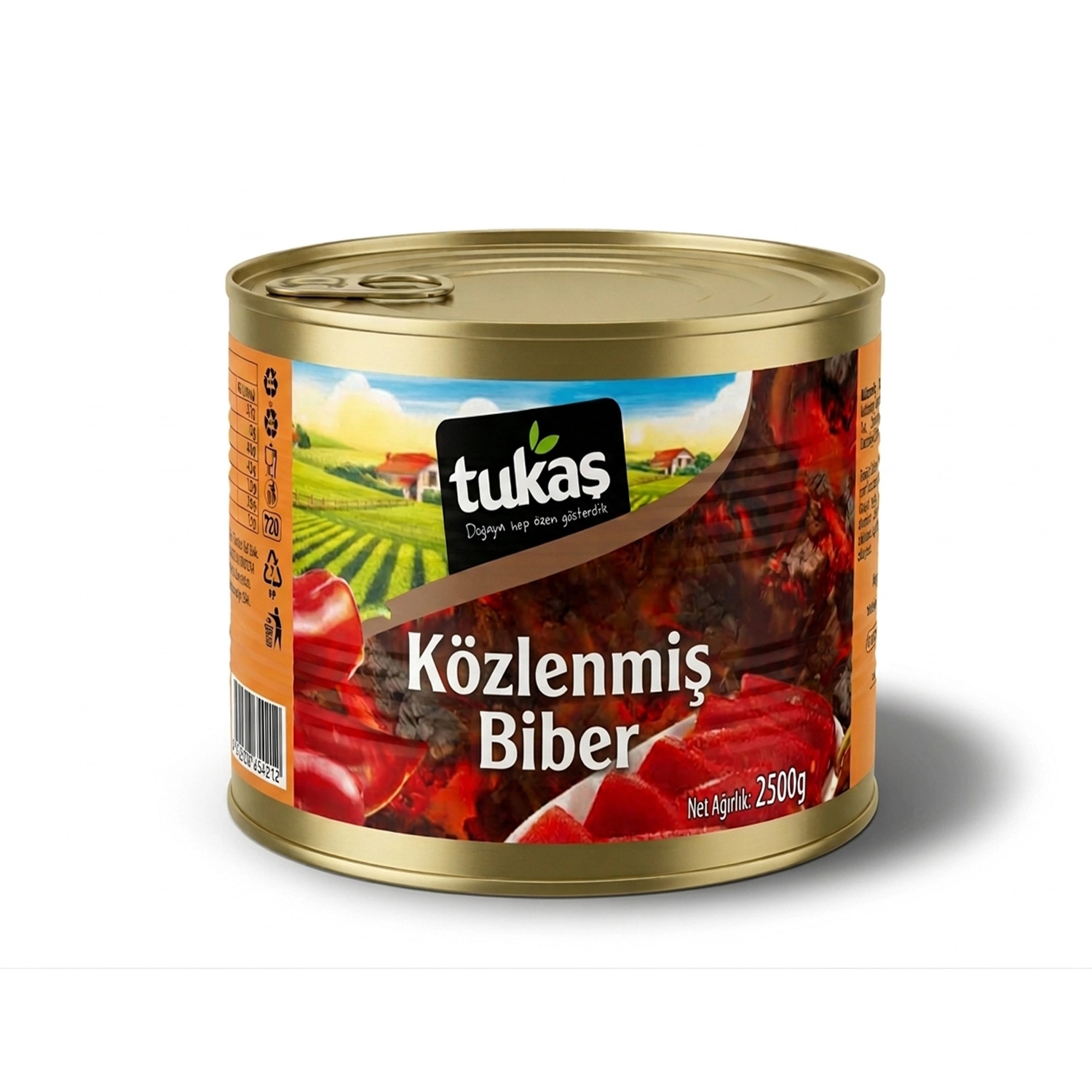 Tukaş Közlenmiş Biber 2,5 kg