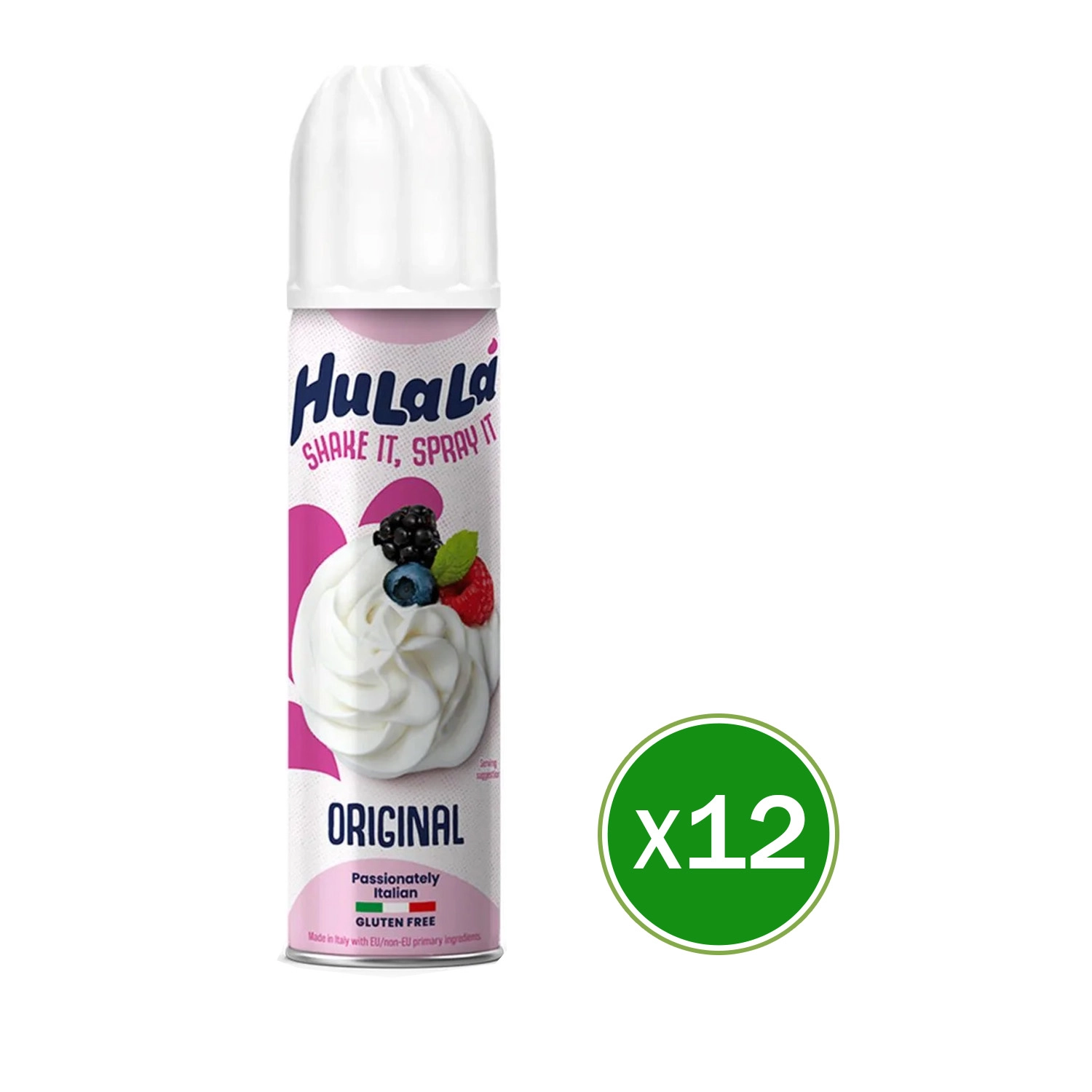 Hulala Sprey Krem Şanti 250 g X 12 Adet