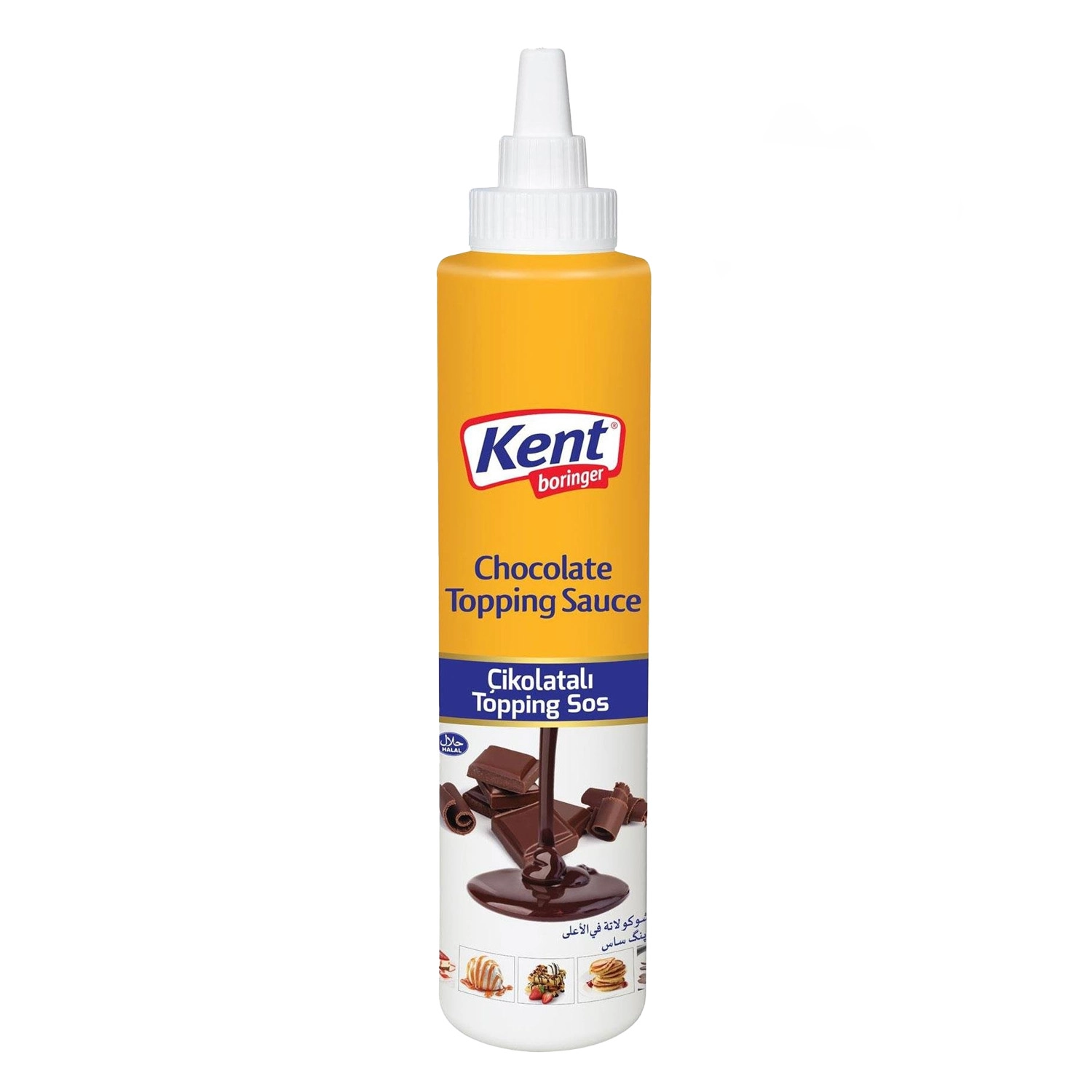 Kent Boringer Çikolatalı Topping Sos 750g