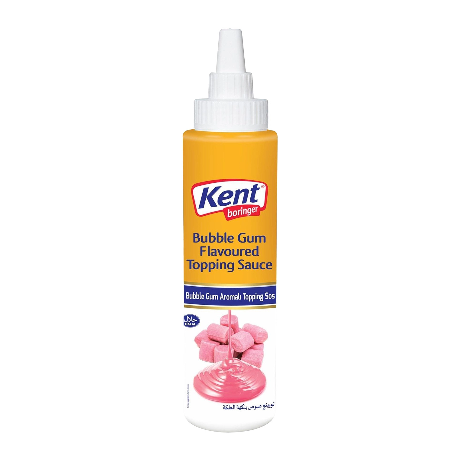Kent Boringer Bubble Gum Sakız Aromalı Topping Sos 300g