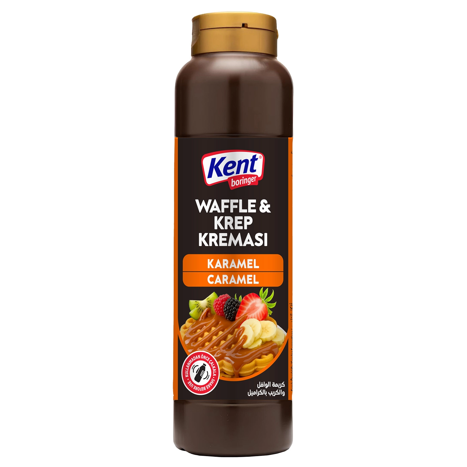 Kent Boringer Karamel Aromalı Waffle & Krep Kreması 1 L