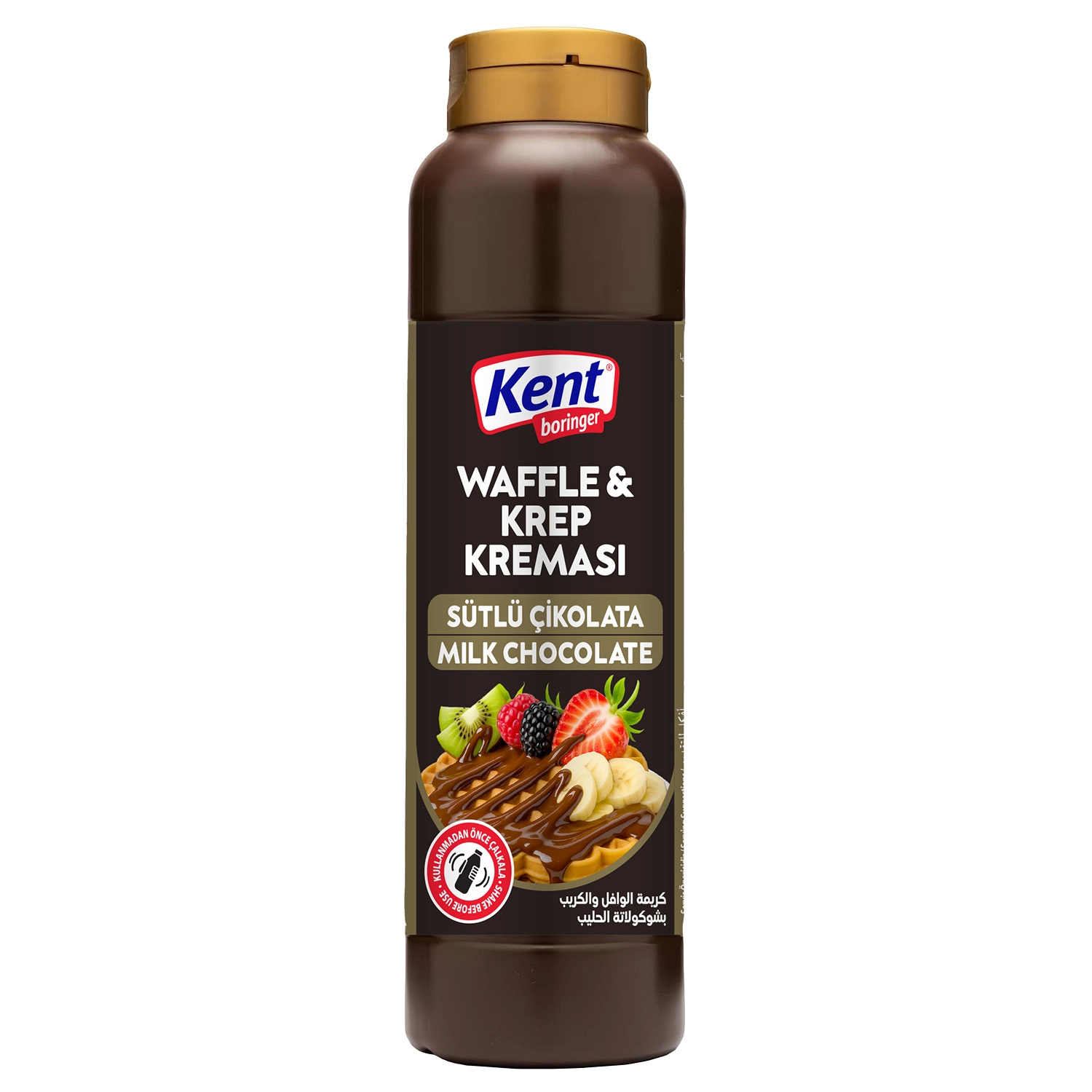 Kent Boringer Sütlü Çikolata Aromalı Waffle & Krep Kreması 1 L