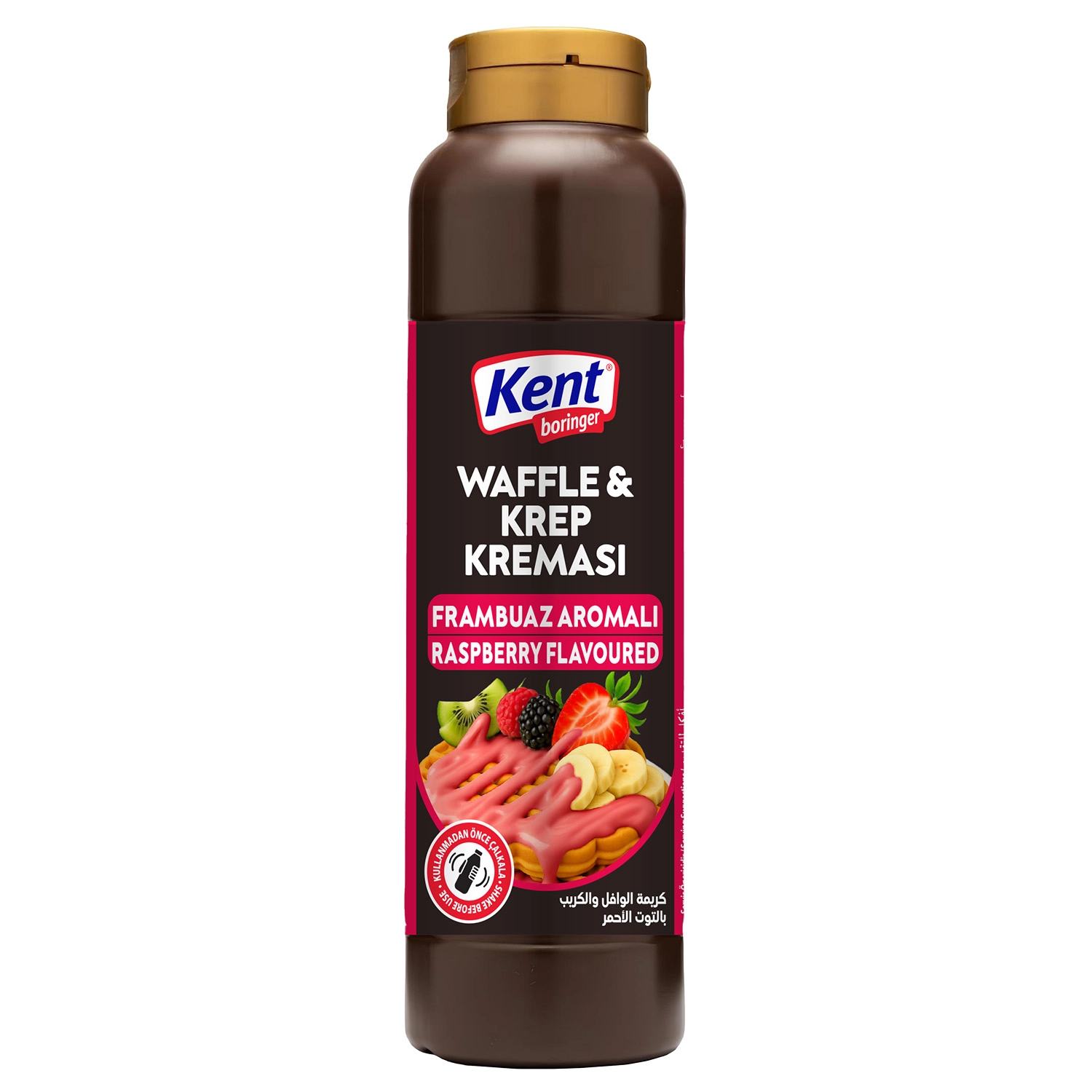 Kent Boringer Frambuaz Aromalı Waffle & Krep Kreması 1 L