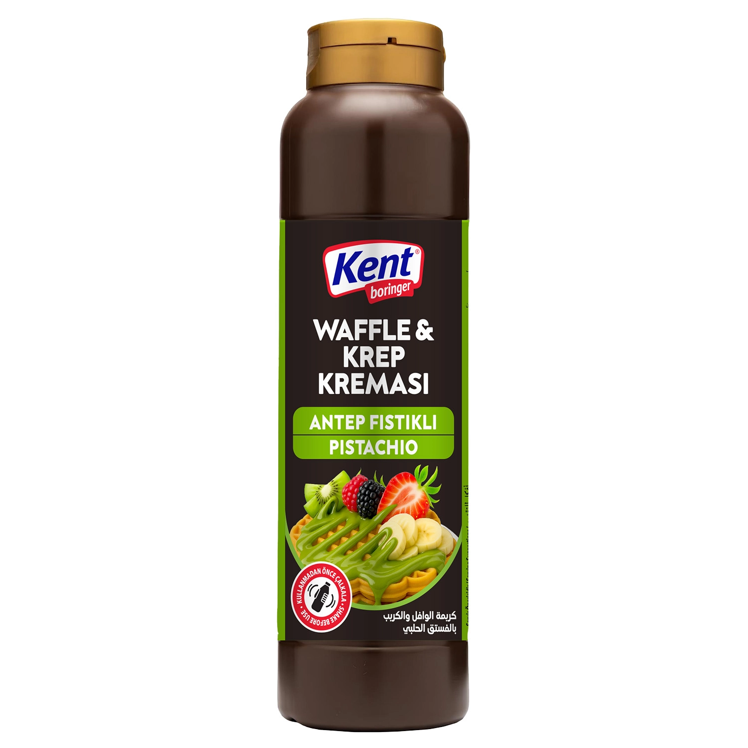 Kent Boringer Antep Fıstıklı Waffle & Krep Kreması 1 L