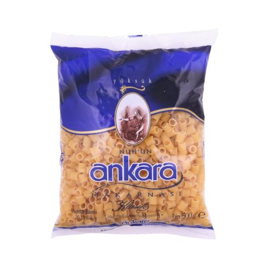 Nuh’un Ankara Yüksük Makarna 500g X 20 Adet (1 Koli) Tukaş Domates Salçası 830g Hediyeli