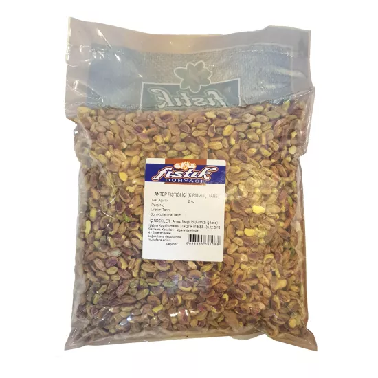 Fıstık Dünyası Kırmızı Antep Fıstığı İçi Tane 2 Kg