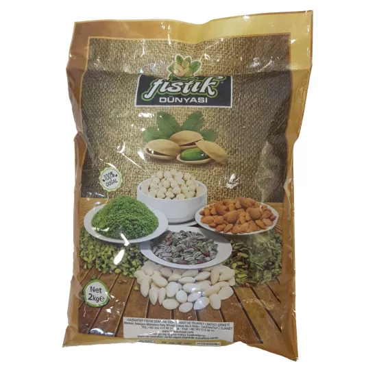 Fıstık Dünyası Nonparel 1. Sınıf Soyulmuş Tatlı Badem İçi 10 mm 2 kg