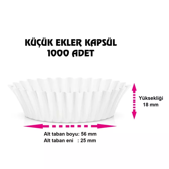 Apsal Küçük Ekler Kapsülü (1000 Adet)