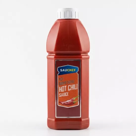 Sauchef Acı Biber Sosu Hot Chilli Sauce 2200 g | Profesyonel Acı Sos