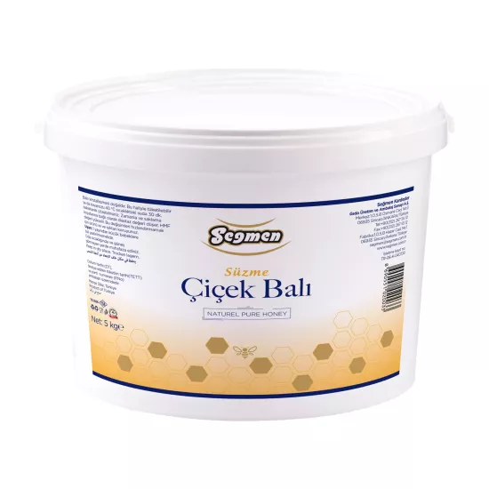 Seğmen Süzme Çiçek Balı 5 Kg.