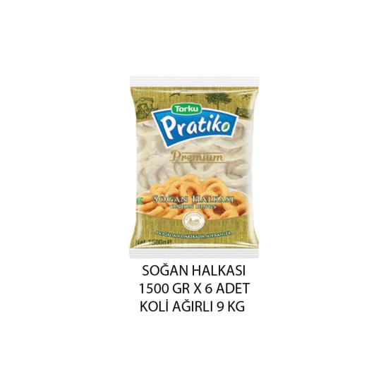 Torku Pratiko Premium Soğan Halkası Kroket 9 Kg. (Kolisiyle)
