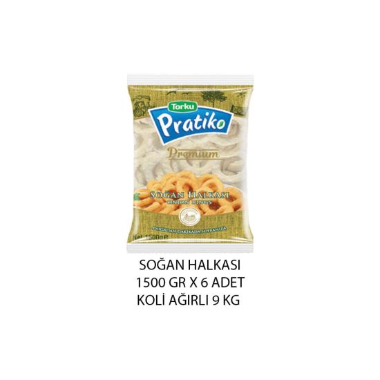 Torku Pratiko Premium Soğan Halkası Kroket 9 Kg. (Kolisiyle)