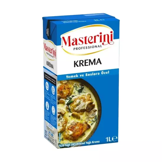 Masterini Yemek ve Soslara Özel %20 Yağlı Krema 1 L