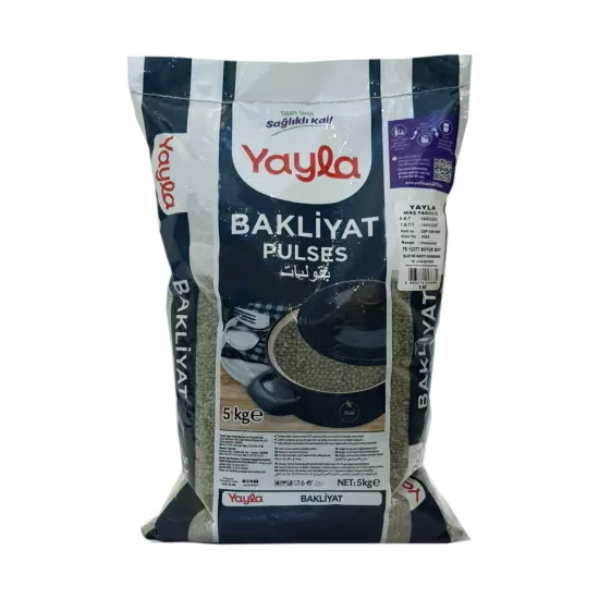 Yayla Maş Fasulye 5 Kg Büyük Boy