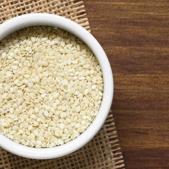 Ankara Helvacısı Pastalık Beyaz Susam 25 kg (Çuval)