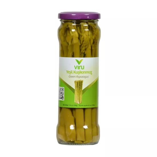 Viru Yeşil Kuşkonmaz Konservesi 330g