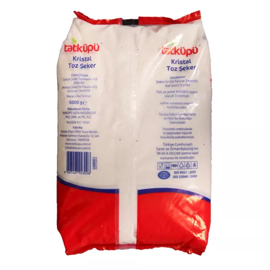 Tatküpü Toz Şeker 5 Kg