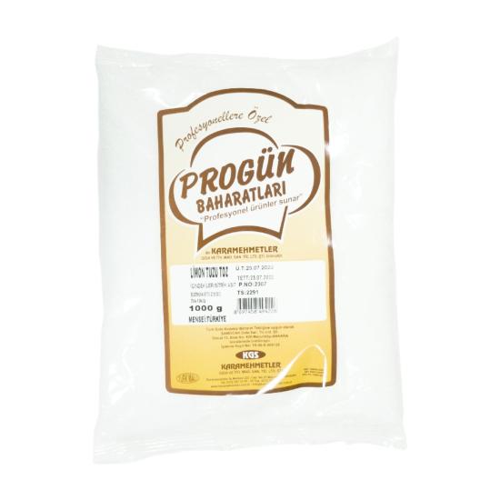 Progün Toz Limon Tuzu 1 Kg