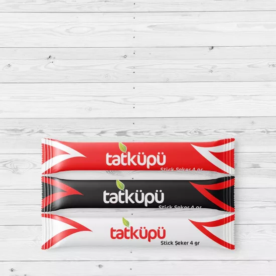 Tatküpü Stick Şeker 4 GrX1250 Adet  5 Kg
