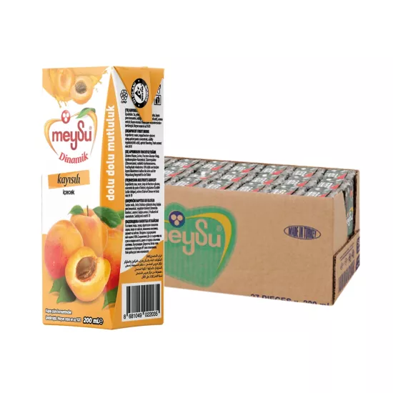 Meysu Dinamik Kayısılı İçecek 200 ml.*27 Adet