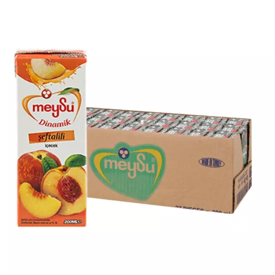 Meysu Dinamik Şeftalili İçecek 200 ml.*27 Adet