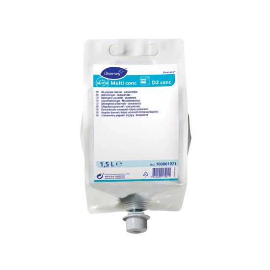 Diversey Suma Multi Conc D2 Konsantre Genel Temizlik Ürünü 1,5 L
