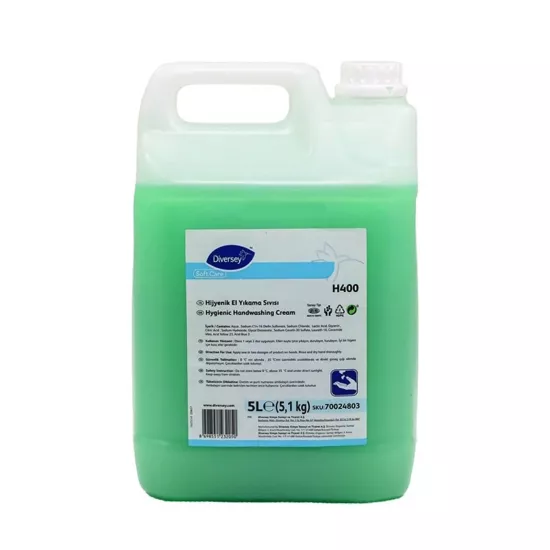 Diversey Soft Care Plus H400 Antibakteriyel El Yıkama Sıvısı 5 L