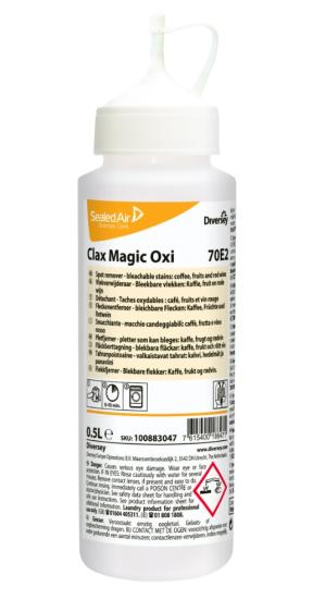 Diversey Clax Magic Oxi 70E2 Protein Bazlı Kahve Meyve ve Kırmızı Şarap Leke Çıkarıcı 0,5L