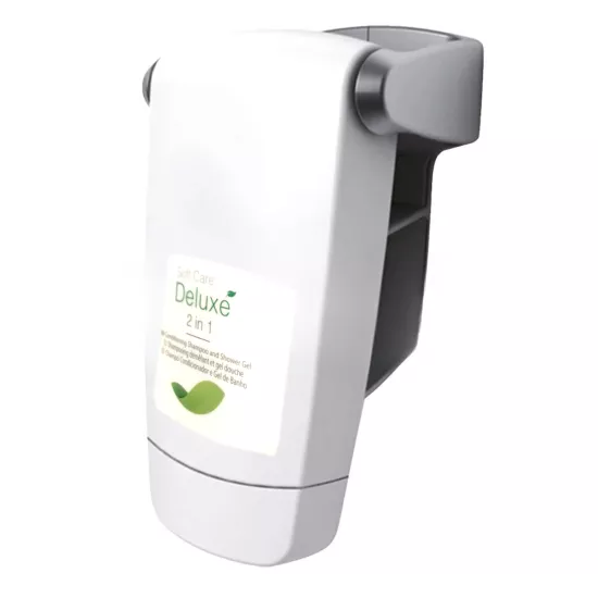 Diversey Soft Care Deluxe 2’si 1 Arada Saç ve Vücut Şampuanı 250 ml X 24 Adet (Kolisiyle) | Kremli Saç ve Vücut Yıkama Jeli | Şampuan Duş Jeli Banyo Köpüğü