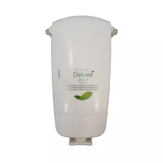 Diversey Soft Care Deluxe 2’si 1 Arada Saç ve Vücut Şampuanı 250 ml | Kremli Saç ve Vücut Yıkama Jeli | Şampuan Duş Jeli Banyo Köpüğü