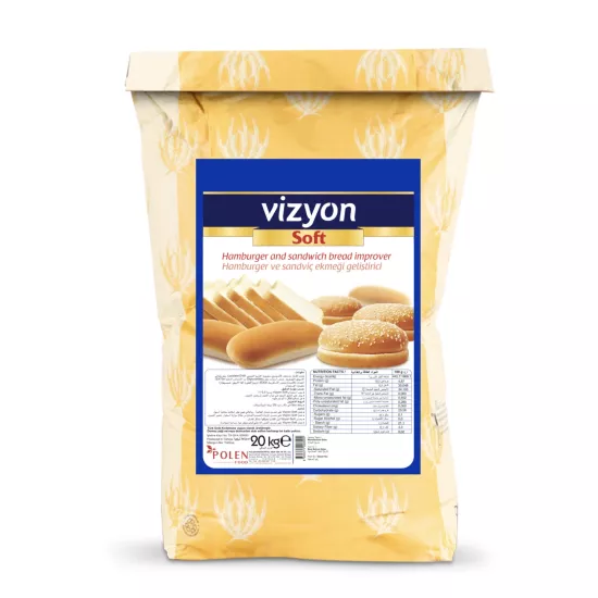 Vizyon Soft Hamburger ve Sandviç Ekmek Geliştirici 20 kg