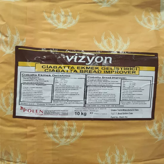 Vizyon Ciabatta Ekmek Geliştirici 10 kg