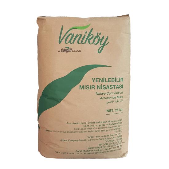 Cargill Mısır Nişastası 25 Kg. - Ücretsiz Kargo