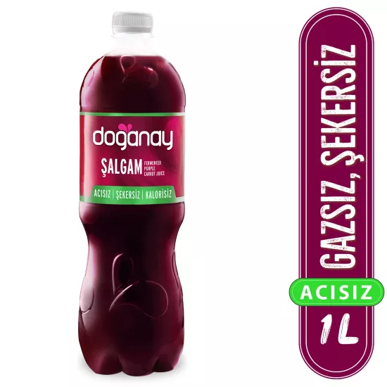 Doğanay Sade Şalgam Suyu 1000 ml X 12 Adet