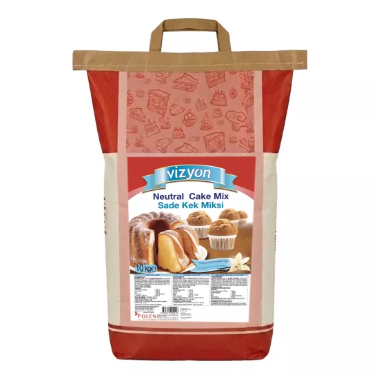 Vizyon Sade Kek Miksi (Neutral Cake Mix) 10 kg