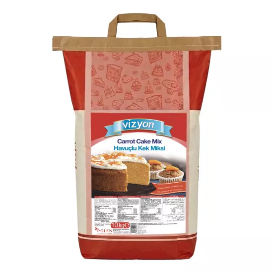 Vizyon Havuçlu Kek Miksi 10 Kg (Carrot Cake Mix)