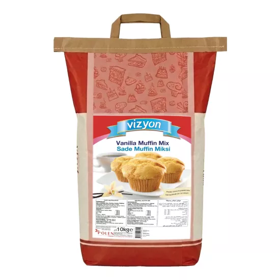 Vizyon Vanilya Aromalı Muffin Miksi 10 kg