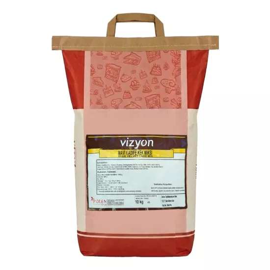 Vizyon Mavi Kadife Kek Miksi 10 kg - Blue Velvet Mix