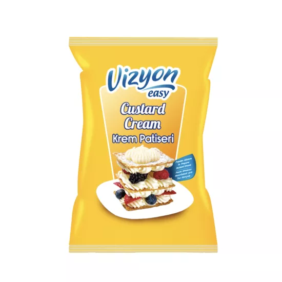 Vizyon Easy Krem Patiseri 1 Kg - Pratik Pastacı Kreması
