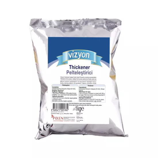 Vizyon Meyve Suyu Pelteleştirici (Kıvam Artırıcı) 1 Kg