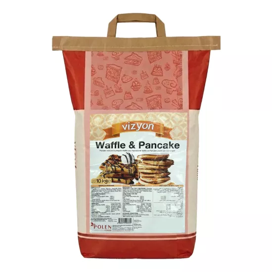 Vizyon Waffle&Pancake Yapımı için Hazır Toz Karışım 10 kg