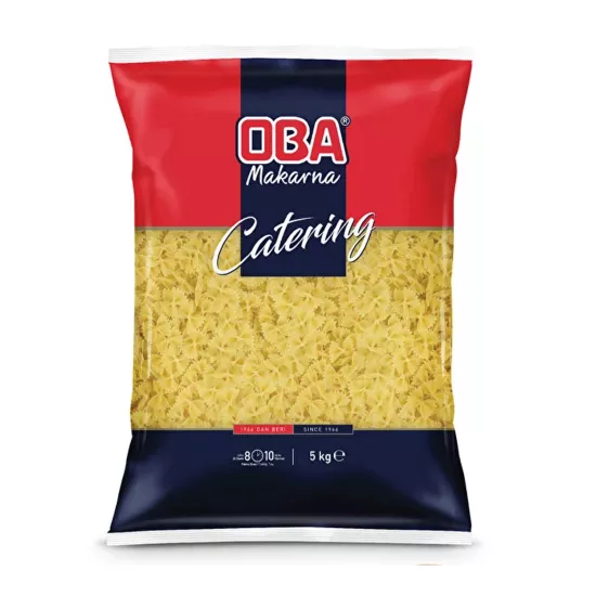 Oba Makarna Kelebek 5 Kg.  - Catering Serisi