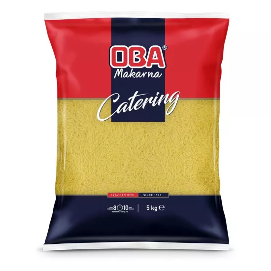 Oba Makarna Tel Şehriye 5 Kg.  - Catering Serisi