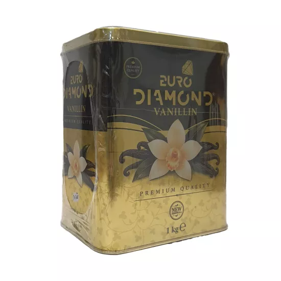 Euro Diamond Vanilin Vanilya Tozu 1 kg | Dr.Gusto Premium Kalite