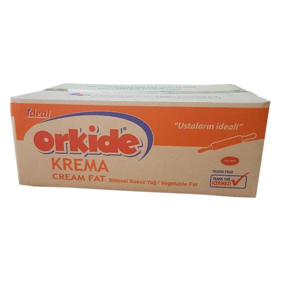 Orkide Krema Bitkisel Susuz Yağ  10 kg  (Gimdes Helal Sertifikalı) - Ücretsiz Kargo