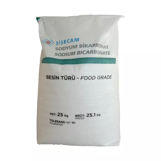 Şişecam Sodyum Bikarbonat Food Grade 25 Kg (Gıda Tipi)