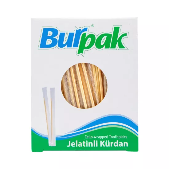 Hijyenik Jelatinli Bambu Kürdan 400 Adet
