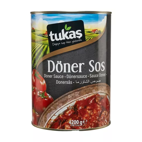 Tukaş Döner Sosu 4200 g - Endüstriyel Döner Sosu Fiyatı