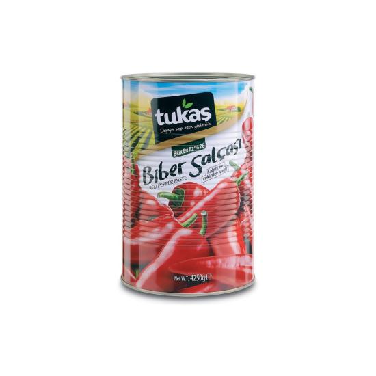 Tukaş Biber Salçası (Tatlı) 4250 Gr.