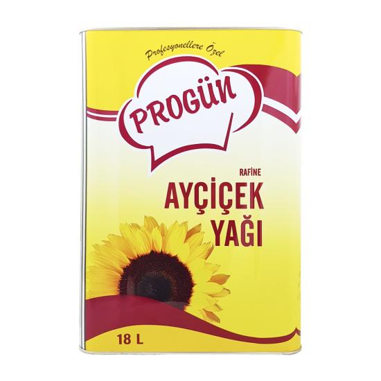 Progün Ayçiçek Yağı 18 Lt.